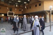 بازدید میهمانان خارجی سی‌وپنجمین کنفرانس وحدت از کتابخانه ملی