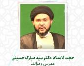 حجت الاسلام و المسلمین  دکتر سید مبارک حسینی