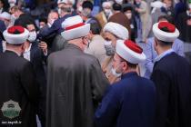 دیدار جمعی از مسئولان نظام و میهمانان کنفرانس وحدت اسلامی با رهبر معظم انقلاب اسلامی