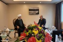 دیدارهای حجت الاسلام و المسلمین دکتر شهریاری با میهمانان سی و پنجمین کنفرانس بین المللی وحدت اسلامی