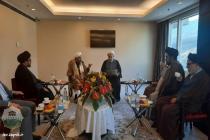 دیدارهای حجت الاسلام و المسلمین دکتر شهریاری با میهمانان سی و پنجمین کنفرانس بین المللی وحدت اسلامی