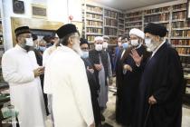 بازدید شرکت کنندگان در کنفرانس وحدت اسلامی از کتابخانه آیت الله مرعشی