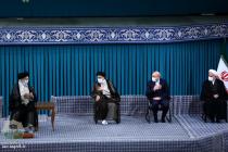 دیدار جمعی از مسئولان نظام و میهمانان کنفرانس وحدت اسلامی با رهبر معظم انقلاب اسلامی