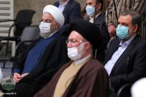 دیدار جمعی از مسئولان نظام و میهمانان کنفرانس وحدت اسلامی با رهبر معظم انقلاب اسلامی
