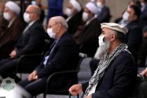 دیدار جمعی از مسئولان نظام و میهمانان کنفرانس وحدت اسلامی با رهبر معظم انقلاب اسلامی