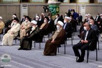دیدار جمعی از مسئولان نظام و میهمانان کنفرانس وحدت اسلامی با رهبر معظم انقلاب اسلامی