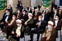 دیدار جمعی از مسئولان نظام و میهمانان کنفرانس وحدت اسلامی با رهبر معظم انقلاب اسلامی