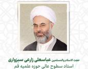 حجت الاسلام والمسلمین عباسعلی زارعی سبزواری