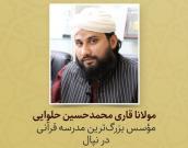   مولانا قاری محمدحسین حلوایی 