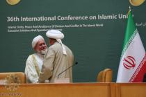 در حاشیه افتتاحیه سی و ششمین کنفرانس بین‌المللی وحدت اسلامی - سالن اجلاس سران
