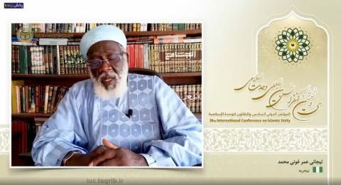 شیخ تیجانی عمر محمد غونی: دودستگی میان شیعیان و اهل سنت خدمت رایگان به دشمنان است