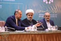 نشست هم اندیشی دکتر حسین امیرعبداللهیان با میهمانان سی و ششمین کنفرانس بین المللی وحدت اسلامی