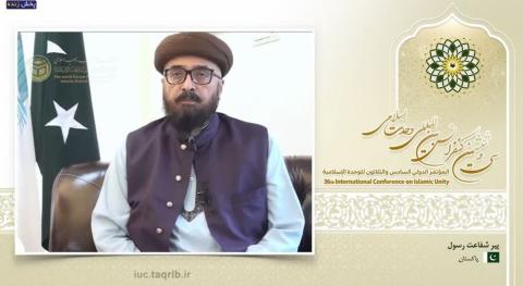 پیر شفاعت رسول: باید درباره نقشه دشمنان برای تفرقه افکنی میان ملت های مسلمان هوشیار بود