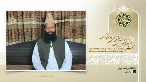 مولوی قاضی احمد نوراني؛ تاکید بر لزوم وحدت و اتحاد برای مقابله با استکبار جهانی