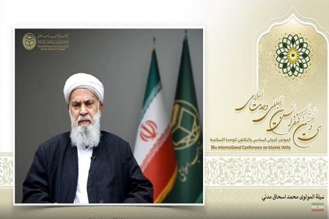 مولوی محمد اسحاق مدنی: وحدت یک پیشنهاد یا یک طرح معمولی نیست بلکه از واجبات دینی است