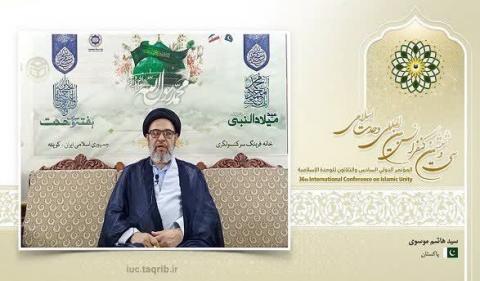 حجت الاسلام سید هاشم موسوي: مذاهب اسلامی برای بقای وحدت موظفند حول یک محور گرد هم جمع شوند