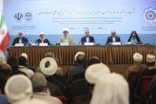 نشست وزیر محترم امورخارجه جمهوری اسلامی ایران با میهمانان سی و هفتمین کنفرانس بین‌المللی وحدت اسلامی