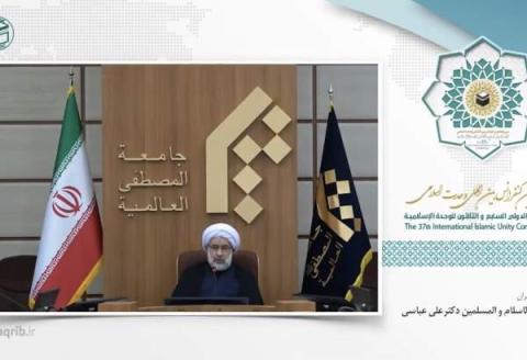 حجت الاسلام عباسی در سی‌وهفتمین کنفرانس وحدت: با توسعه تروریسم و جریان‌های افراطی، امنیت بسیاری از کشورهای اسلامی به خطر افتاده است