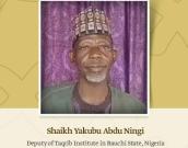 Deputy of Taqrib Institute in Bauchi State, Nigeria