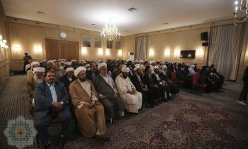 نشست هم ‎اندیشی وزیر مجترم امورخارجه با میهمانان سی و هفتمین کنفرانس بین‌المللی وحدت اسلامی
