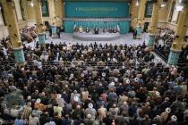عکس‌های دیدار میهمانان سی و هفتمین کنفرانس وحدت اسلامی با رهبر معظم انقلاب اسلامی