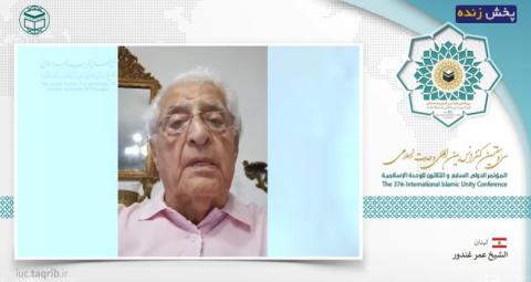 رئیس تجمع وحدت اسلامی لبنان؛ نباید اختلافات سیاسی، مذاهب را در برابر یکدیگر قرار دهد