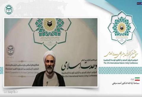 آیت الله مبلغی در وبینار سیوهفتمین کنفرانس وحدت: تقریب مذاهب اسلامی پروژه بزرگی است که میتواند توانمندی مسلمانان را شکوفا کند