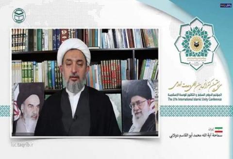 آیت الله دولابی در وبینار سیوهفتمین کنفرانس وحدت: یکی از مشکلات جهان اسلام از بین رفتن ارزشهای اخلاقی است