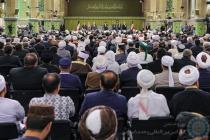 دیدار میهمانان سی‌وهشتمین کنفرانس بین‌المللی وحدت اسلامی با رهبر معظم انقلاب اسلامی