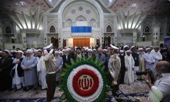 تجدید میثاق میهمانان سی و نهمین کنفرانس بین‌المللی وحدت اسلامی‎‎ با آرمان‌های امام خمینی (ره)