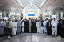 تجدید میثاق میهمانان سی و نهمین کنفرانس بین‌المللی وحدت اسلامی‎‎ با آرمان‌های امام خمینی (ره)