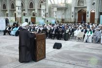 تجدید میثاق میهمانان سی و نهمین کنفرانس بین‌المللی وحدت اسلامی‎‎ با آرمان‌های امام خمینی (ره)