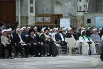 تجدید میثاق میهمانان سی و نهمین کنفرانس بین‌المللی وحدت اسلامی‎‎ با آرمان‌های امام خمینی (ره)