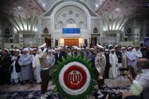 تجدید میثاق میهمانان سی و نهمین کنفرانس بین‌المللی وحدت اسلامی‎‎ با آرمان‌های امام خمینی (ره)