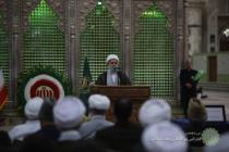 تجدید میثاق میهمانان سی و نهمین کنفرانس بین‌المللی وحدت اسلامی‎‎ با آرمان‌های امام خمینی (ره)