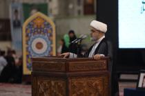 تجدید میثاق مهمانان کنفرانس با آرمان‌های امام خمینی(ره)