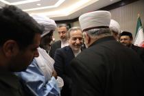 نشست مهمانان کنفرانس با وزیر امور خارجه جمهوری اسلامی ایران