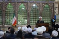 تجدید میثاق مهمانان کنفرانس با آرمان‌های امام خمینی(ره)