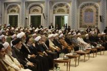 مراسم اختتامیه چهلمین کنفرانس وحدت اسلامی در حرم مطهر رضوی(1)