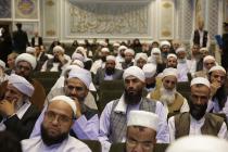 مراسم اختتامیه چهلمین کنفرانس وحدت اسلامی در حرم مطهر رضوی(1)