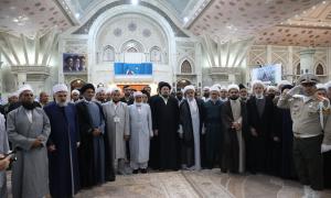 تجدید میثاق مهمانان کنفرانس با آرمان‌های امام خمینی(ره)