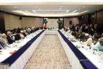 نشست مهمانان کنفرانس با وزیر امور خارجه جمهوری اسلامی ایران