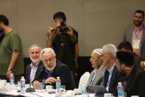 نشست مهمانان کنفرانس با وزیر امور خارجه جمهوری اسلامی ایران