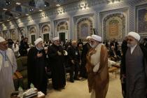 مراسم اختتامیه چهلمین کنفرانس وحدت اسلامی در حرم مطهر رضوی(1)