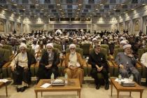 مراسم اختتامیه چهلمین کنفرانس وحدت اسلامی در حرم مطهر رضوی(1)
