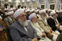 مراسم اختتامیه چهلمین کنفرانس وحدت اسلامی در حرم مطهر رضوی(1)